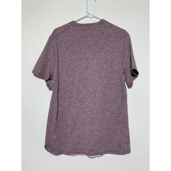 Lululemon Men Purple Heathered Short Sleeve T-Shirt No Size - Picture 2 of 4